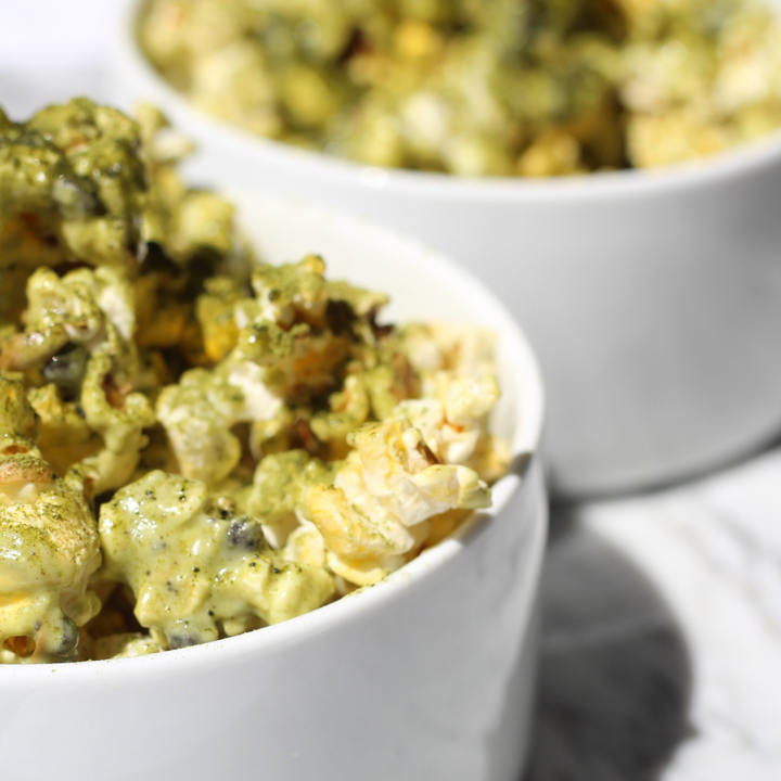 Palomitas con Matcha y Cookies & Cream
