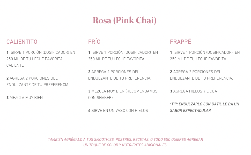 Rosa - Superfood