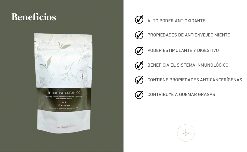 Té Oolong Orgánico