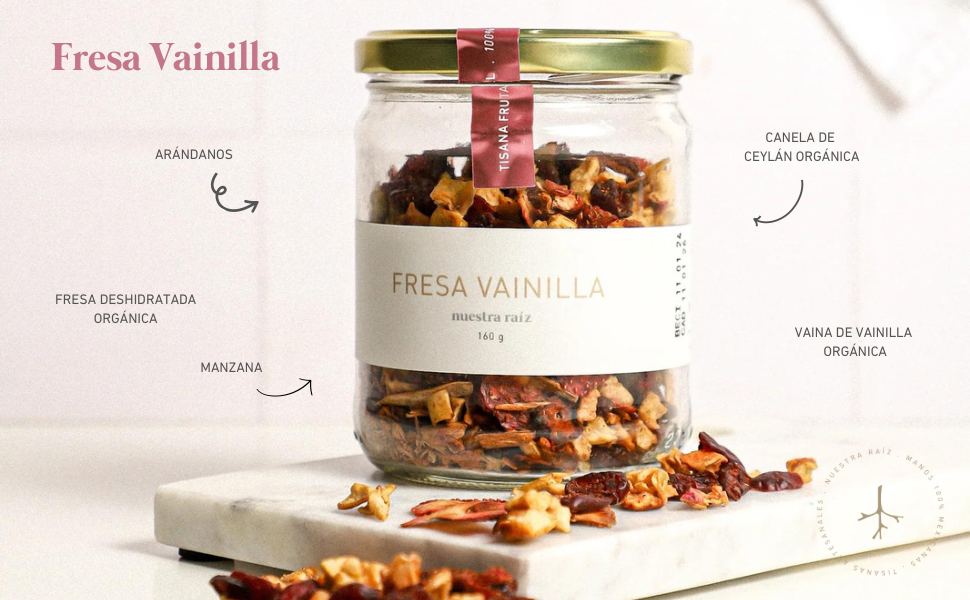 Fresa Vainilla - Tisana