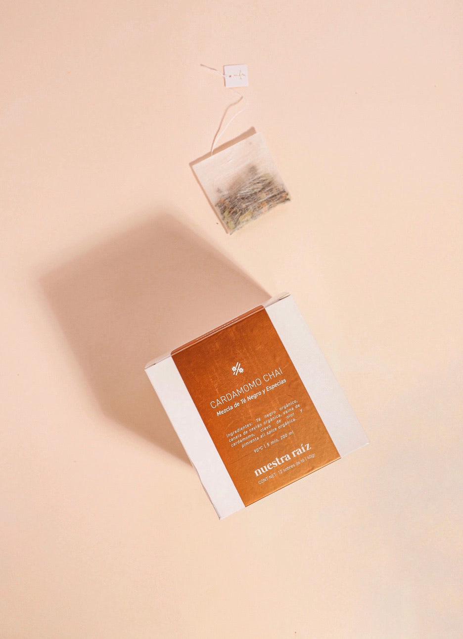 Caja de sobres Cardamomo Chai - Té