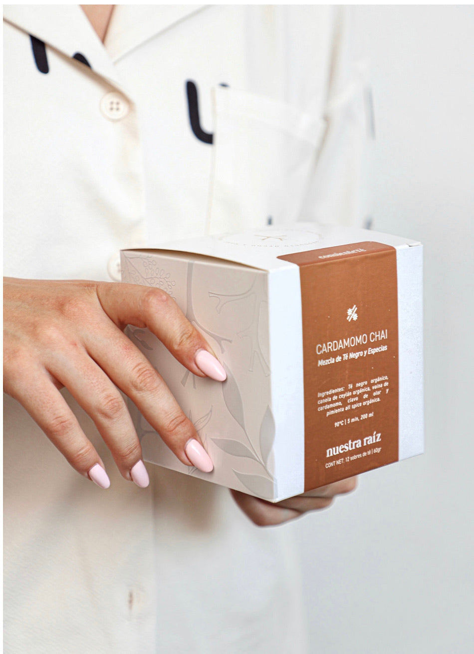 Caja de sobres Cardamomo Chai - Té