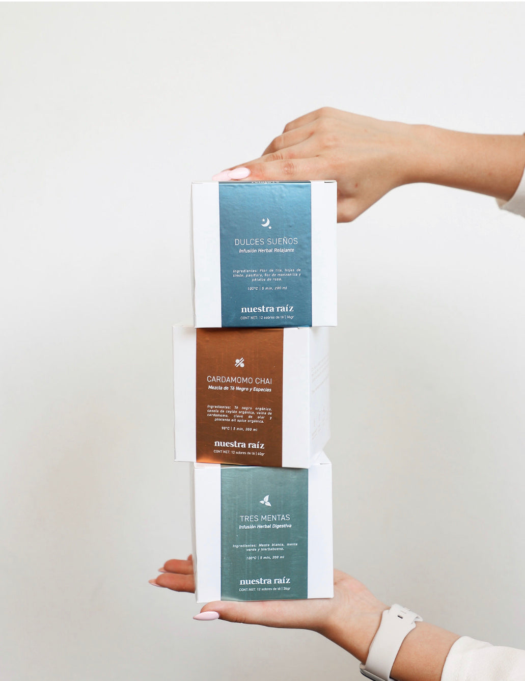 Caja de sobres Tres Mentas - Tisana