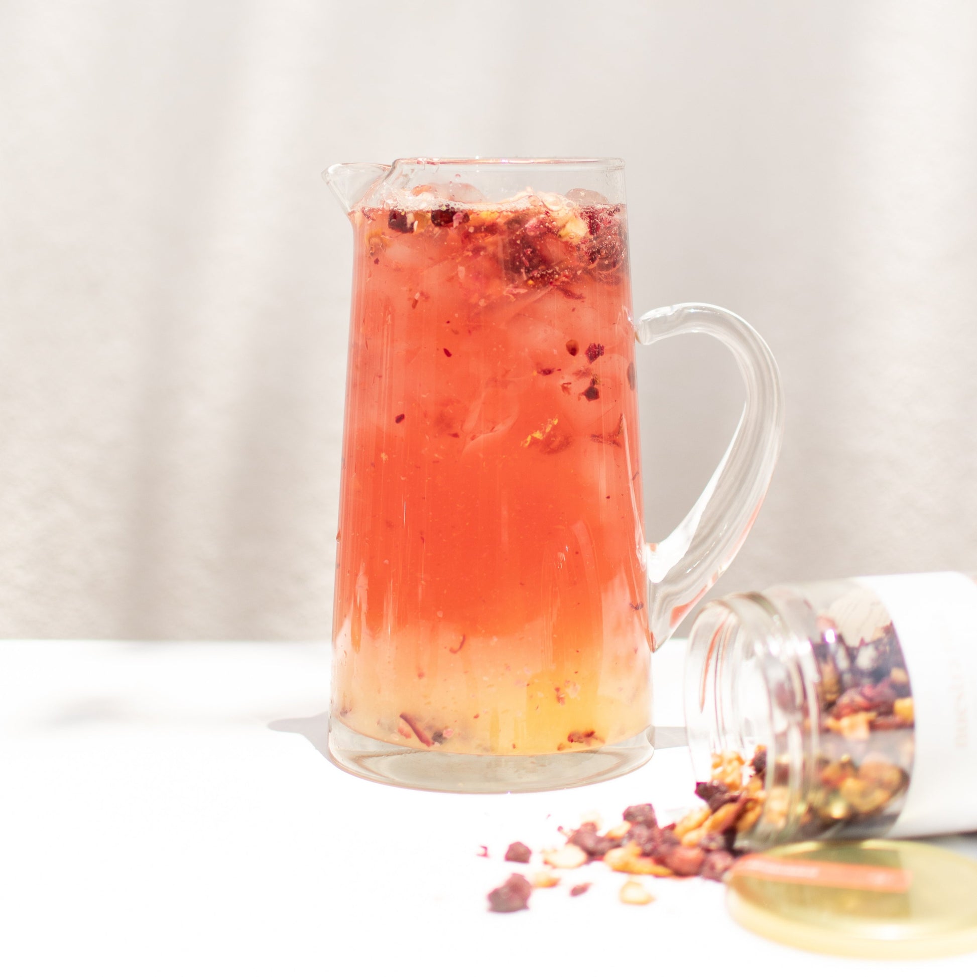 naranjada de frutos rojos tisana helada