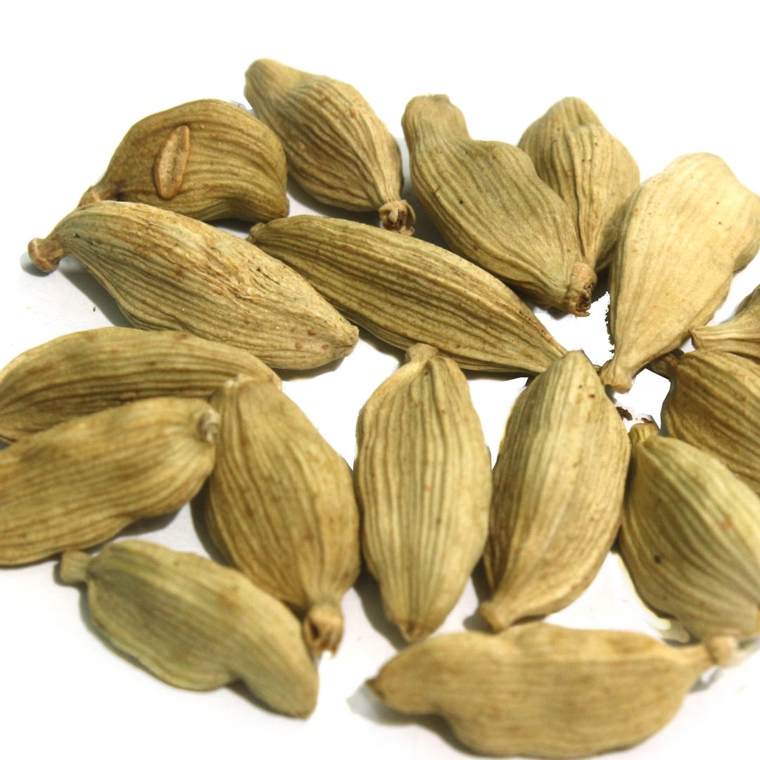 Cardamomo en vaina - 500 GRAMOS Bolsa Refil
