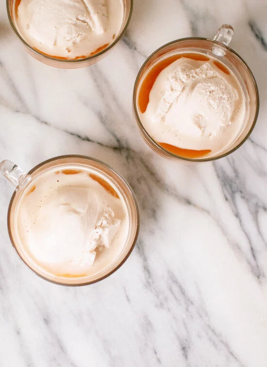 Receta affogato chai