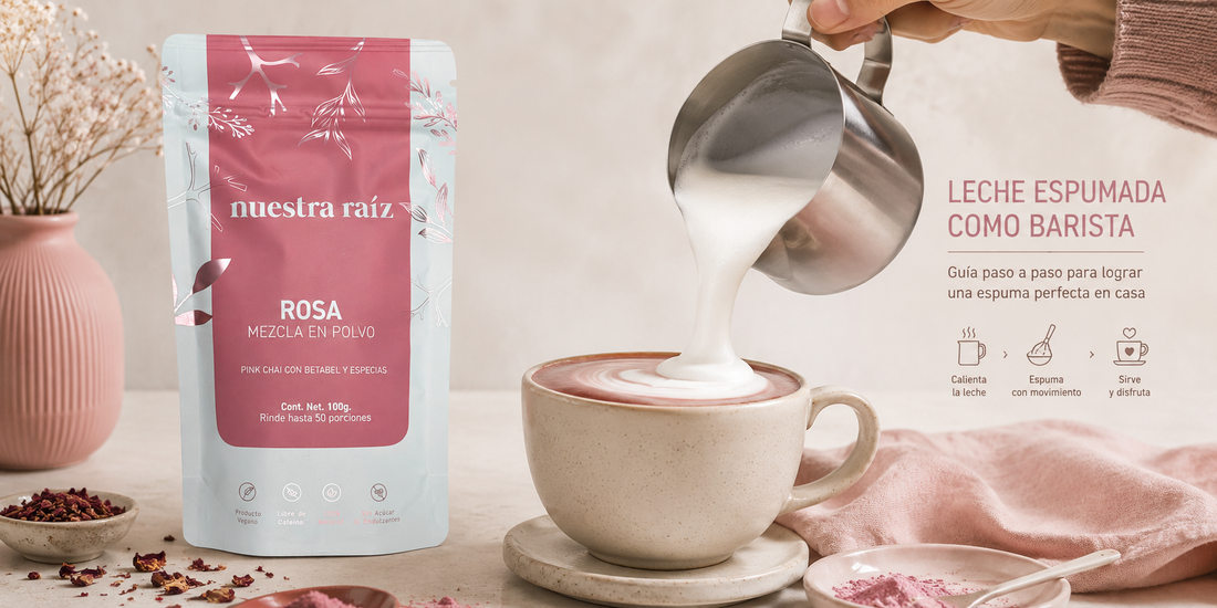 Crea tu espuma como un barista