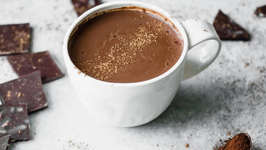 Chocolate caliente healthy