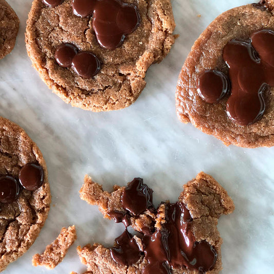 Galletas de Cacao Latte con Peanut Butter (Mussi)