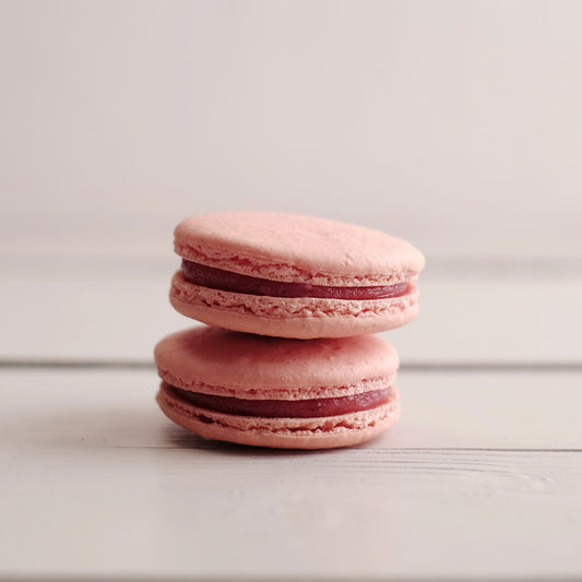 Macarons de Rosa Latte (Pink Chai)