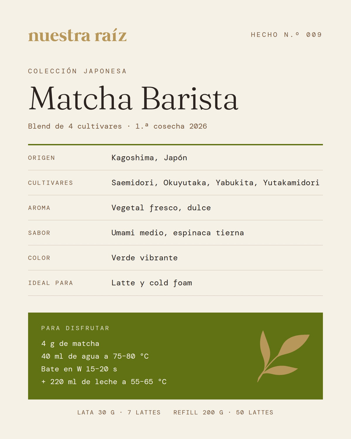Matcha Barista