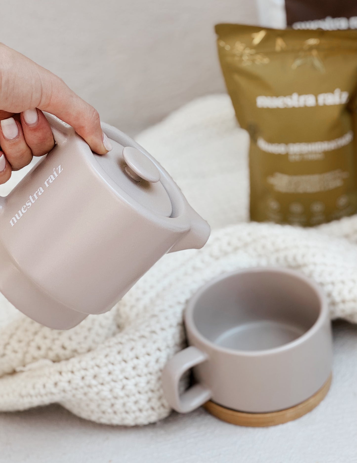 Set Tetera, taza e infusor