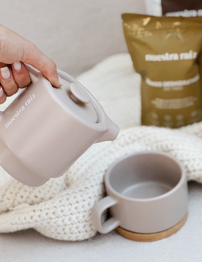 Set Tetera, taza e infusor