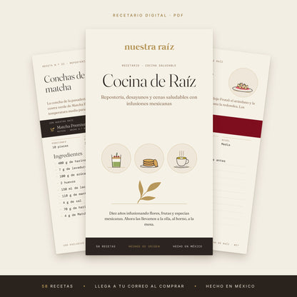 Recetario Cocina de Raíz