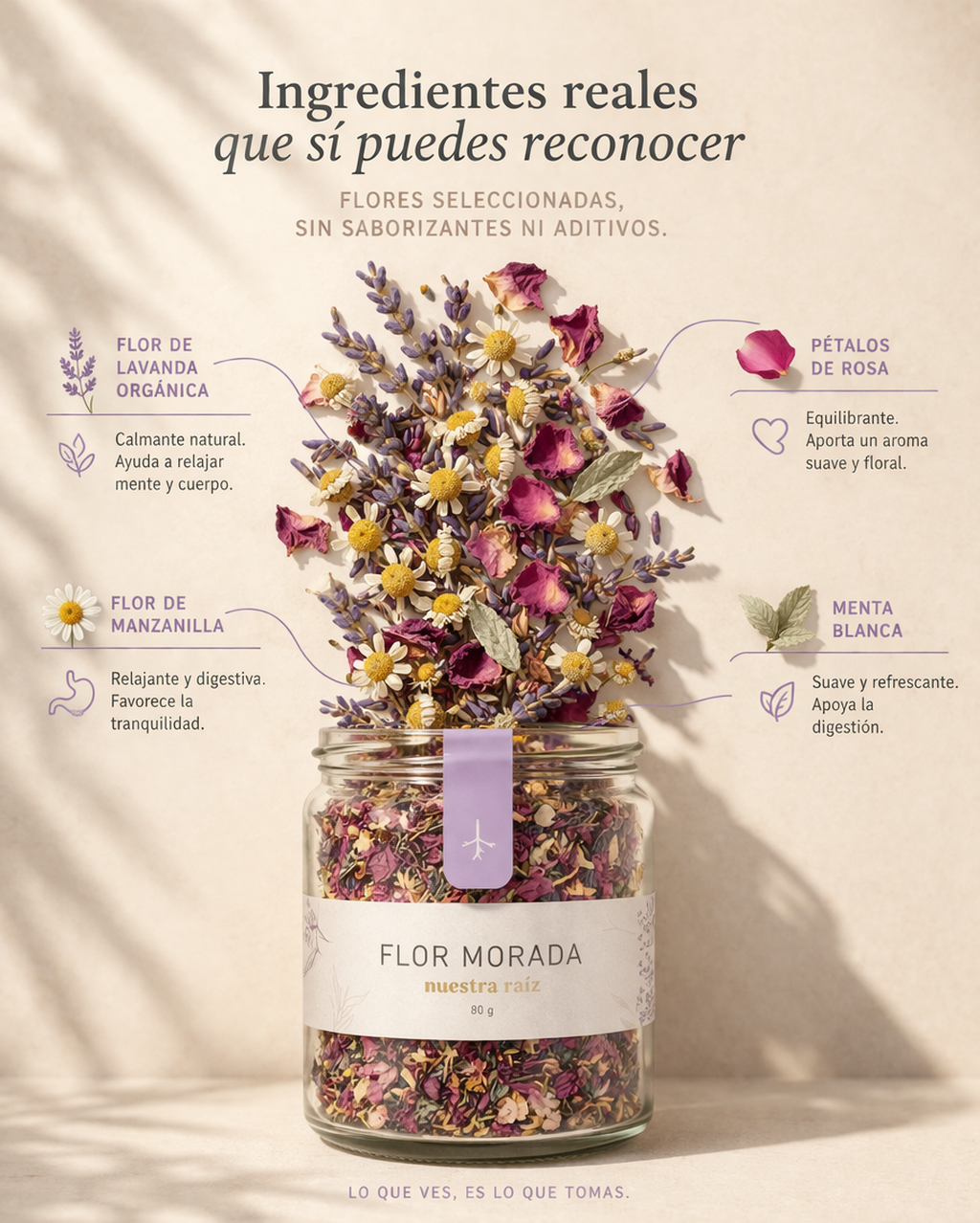 Flor Morada - Tisana